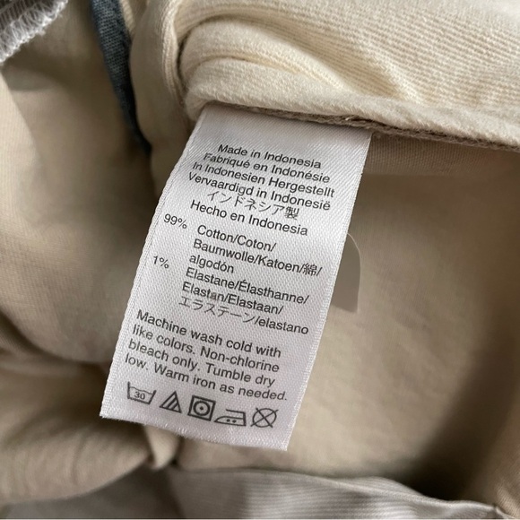 J. Crew Men’s 484 Slim Chino Pant Light Khaki 33x32 - Picture 6 of 7